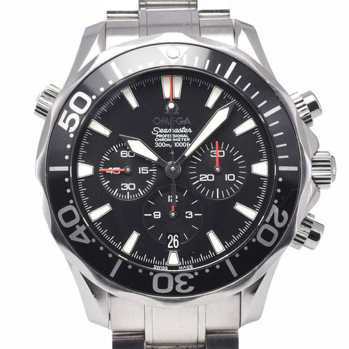 Montre Omega - Montre Seamaster Professional Diver 300M Chronomètre automatique en acier inoxydable 58 Facettes av982d3mff