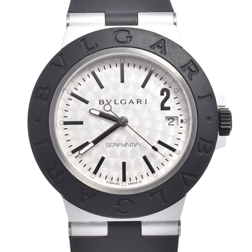 Montre Bvlgari - Montre chronographe automatique en aluminium, titane et caoutchouc 58 Facettes oblf5c5phs