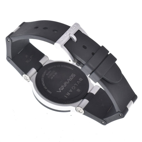 Montre Bvlgari - Montre chronographe automatique en aluminium, titane et caoutchouc 58 Facettes oblf5c5phs