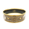 Bracelet Hermès - Bracelet jonc en émail imprimé multicolore, plaqué or 58 Facettes amtvu6jsap