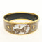 Bracelet Hermès - Bracelet jonc en émail imprimé multicolore, plaqué or 58 Facettes amtvu6jsap