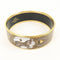 Bracelet Hermès - Bracelet jonc en émail imprimé multicolore, plaqué or 58 Facettes amtvu6jsap