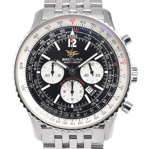 Montre Breitling - Montre Navitimer 01 chronographe automatique en acier inoxydable 58 Facettes dhkker4lhu
