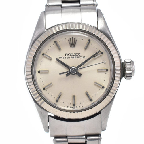 Montre Rolex - Montre Oyster Perpetual automatique en acier inoxydable 58 Facettes idy8sla848