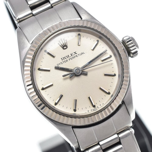 Montre Rolex - Montre Oyster Perpetual automatique en acier inoxydable 58 Facettes idy8sla848