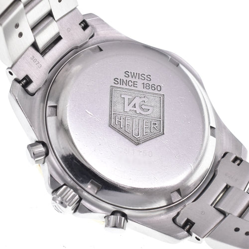 Montre TAG Heuer - Montre Professional 200M Chronographe à quartz en acier inoxydable 58 Facettes c112pmugdo