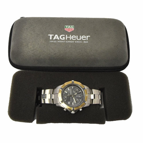 Montre TAG Heuer - Montre Professional 200M Chronographe à quartz en acier inoxydable 58 Facettes c112pmugdo