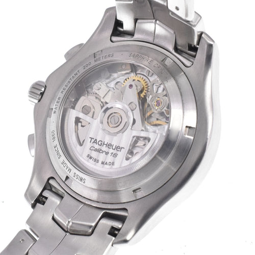 Montre TAG Heuer - Montre Link chronographe automatique en acier inoxydable 58 Facettes wncqgdnrx6