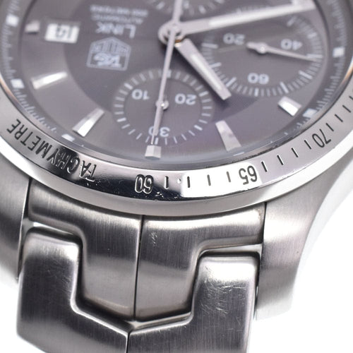 Montre TAG Heuer - Montre Link chronographe automatique en acier inoxydable 58 Facettes wncqgdnrx6