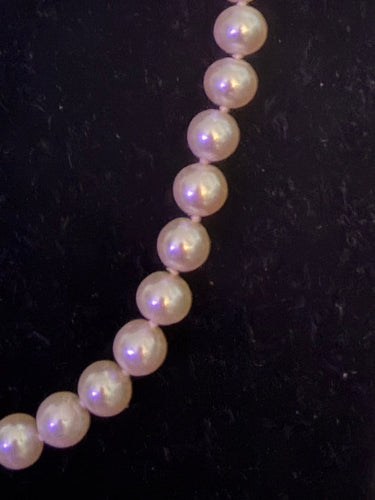 Collier Collier de 52 perles de culture Akoya, fermoir en or 18k 58 Facettes 933