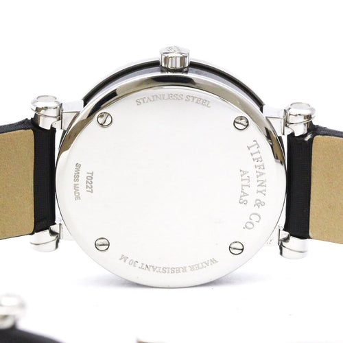 Montre Tiffany & Co. - Montre Atlas à quartz, acier inoxydable et satin 58 Facettes ljcqjer7gy
