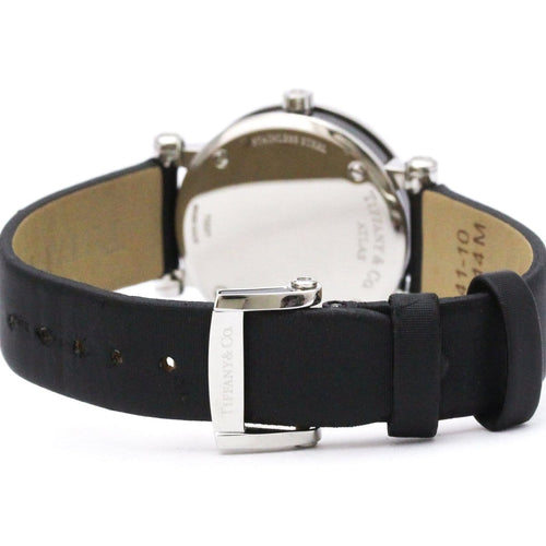 Montre Tiffany & Co. - Montre Atlas à quartz, acier inoxydable et satin 58 Facettes ljcqjer7gy