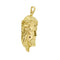 Pendentif Pendentif visage du Christ en or jaune 18 ct, rubis et diamants 58 Facettes 40105