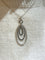 Collier Chaîne et pendentif en or blanc 18 carats, diamants blancs et noirs 58 Facettes 91085-91065