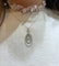 Collier Chaîne et pendentif en or blanc 18 carats, diamants blancs et noirs 58 Facettes 91085-91065