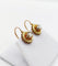 Boucles d'oreilles Dormeuses victoriennes en or rose 18k, diamants taille rose (vers 1880) 58 Facettes A07974