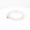 Bague 52 Bague solitaire en or blanc 18 carats avec diamant naturel de 0,16 ct 58 Facettes 138317C