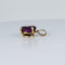 Pendentif Pendentif vintage en or jaune 14k avec améthyste ovale 58 Facettes 2603017