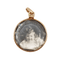 Pendentif Pendentif porte-photo en or rose 18k avec verres facettés, vers 1900 58 Facettes A07973