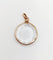 Pendentif Pendentif porte-photo en or rose 18k avec verres facettés, vers 1900 58 Facettes A07973