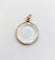 Pendentif Pendentif porte-photo en or rose 18k avec verres facettés, vers 1900 58 Facettes A07973