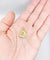 Pendentif Médaille Art déco en or rose 18k, Vierge Marie (vers 1919) 58 Facettes A07976