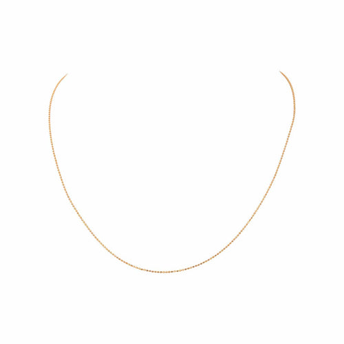 Collier Ginette NY - Collier en or rose 18 carats à maille octogonale 58 Facettes 2730178CN