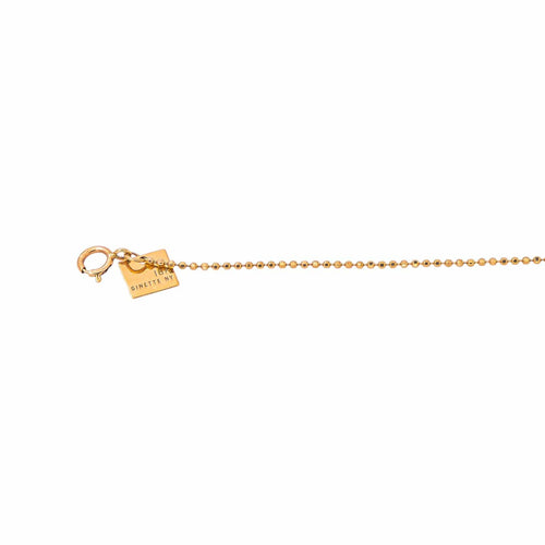 Collier Ginette NY - Collier en or rose 18 carats à maille octogonale 58 Facettes 2730178CN