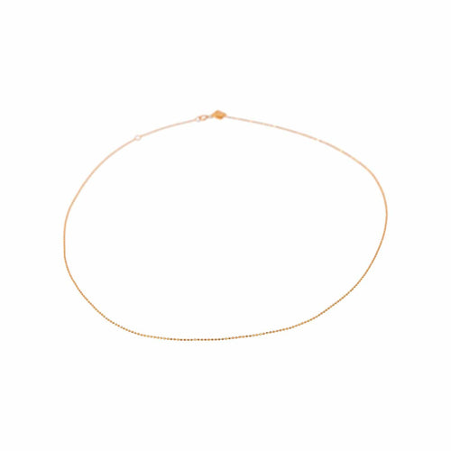 Collier Ginette NY - Collier en or rose 18 carats à maille octogonale 58 Facettes 2730178CN