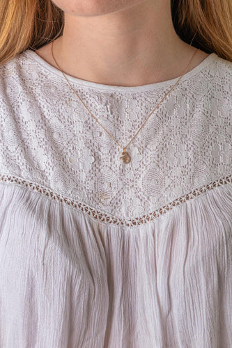 Collier Ginette NY - Collier modèle 20 en or rose 750 avec diamants 58 Facettes 2709652CN