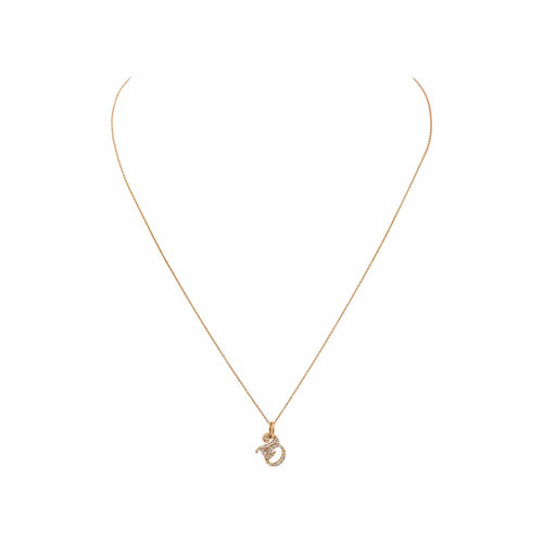Collier Ginette NY - Collier modèle 20 en or rose 750 avec diamants 58 Facettes 2709652CN
