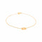 Bracelet Bracelet en or rose 750, maille forçat 58 Facettes 3144781CN