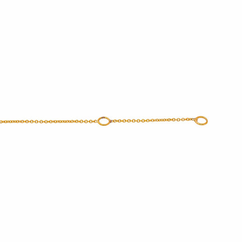 Bracelet Bracelet en or rose 750, maille forçat 58 Facettes 3144781CN