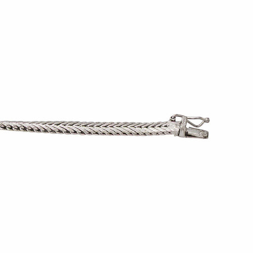 Collier Collier en or blanc 750 millièmes avec diamants 58 Facettes 4980170RV