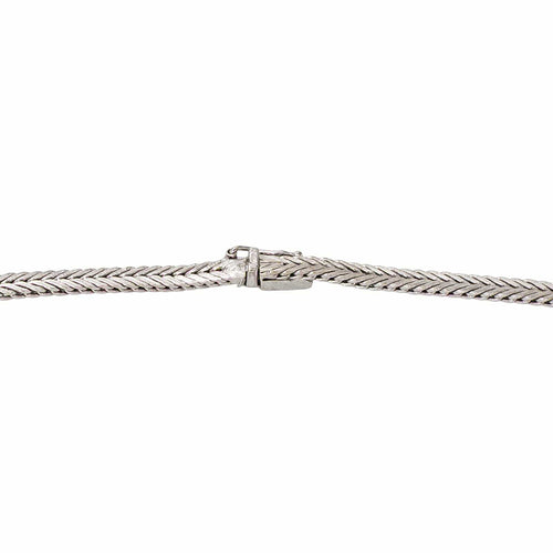 Collier Collier en or blanc 750 millièmes avec diamants 58 Facettes 4980170RV