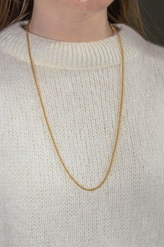 Collier Collier sautoir en or rose 750 millièmes 58 Facettes 5202360CN