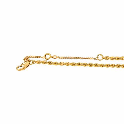 Collier Collier sautoir en or rose 750 millièmes 58 Facettes 5202360CN