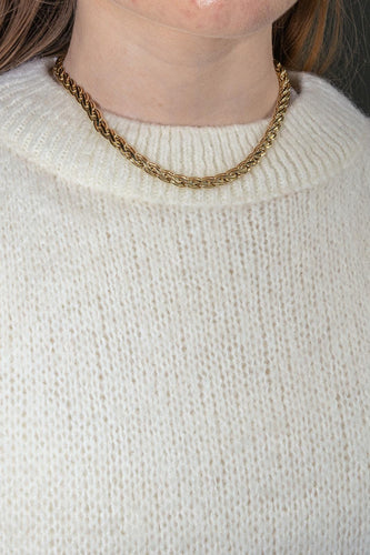 Collier Collier en or jaune 750 (18 carats) 58 Facettes 5225635CN