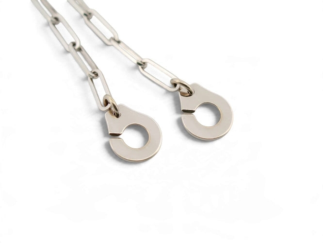 Bracelet Dinh Van - Bracelet Menottes R12 en or blanc 18k, 16 cm, 8,12 g 58 Facettes 277306