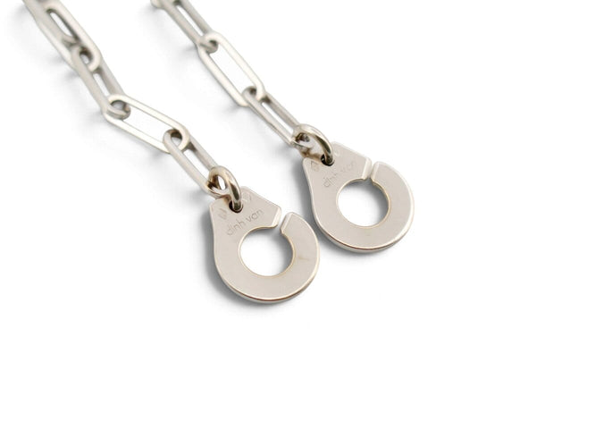 Bracelet Dinh Van - Bracelet Menottes R12 en or blanc 18k, 16 cm, 8,12 g 58 Facettes 277306
