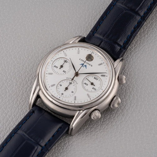 Montre Longines - Montre Monument Chronograph L4.661.4 58 Facettes TOT-02332