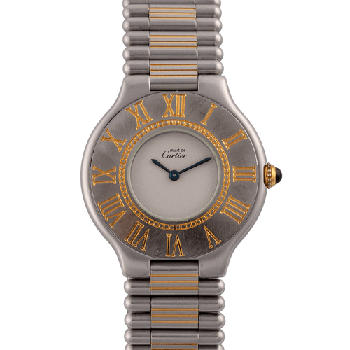Montre Cartier - Montre Must de 21, référence 9010 58 Facettes TOT-11860