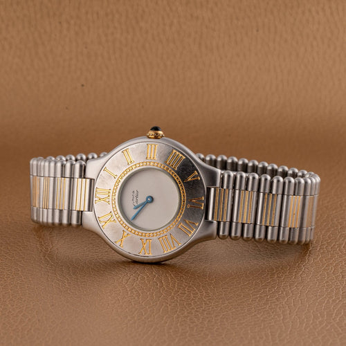 Montre Cartier - Montre Must de 21, référence 9010 58 Facettes TOT-11860