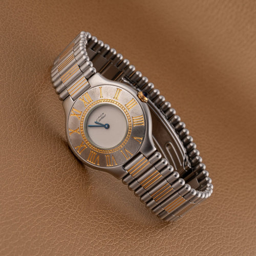Montre Cartier - Montre Must de 21, référence 9010 58 Facettes TOT-11860