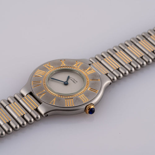 Montre Cartier - Montre Must de 21, référence 9010 58 Facettes TOT-11860