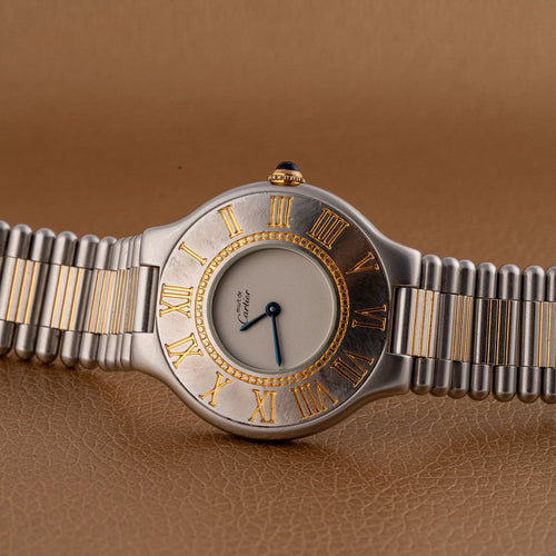 Montre Cartier - Montre Must de 21, référence 9010 58 Facettes TOT-11860