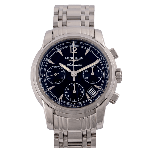 Montre Longines - Montre chronographe Saint-Imier L2.753.4.52.6 58 Facettes TOT-12010