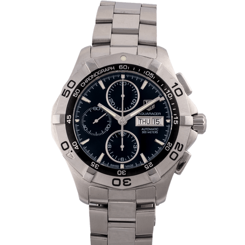 Montre TAG Heuer - Montre Aquaracer chronographe automatique en acier, 44 mm 58 Facettes TOT-12013