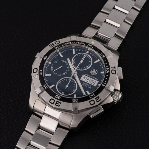 Montre TAG Heuer - Montre Aquaracer chronographe automatique en acier, 44 mm 58 Facettes TOT-12013