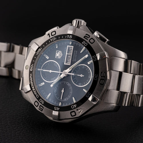 Montre TAG Heuer - Montre Aquaracer chronographe automatique en acier, 44 mm 58 Facettes TOT-12013